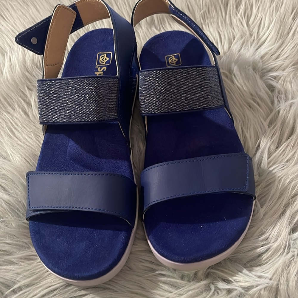 Stylish Blue Sandals for Women - Picture 2 of 3